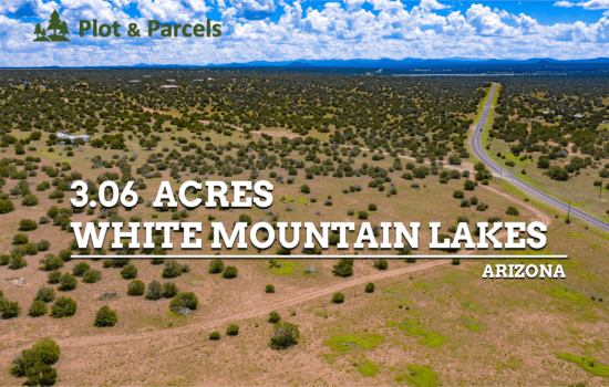 Beautiful White Mountain Lakes Acreage