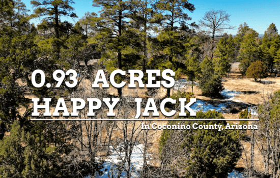 Amazing Acreage in Happy Jack!