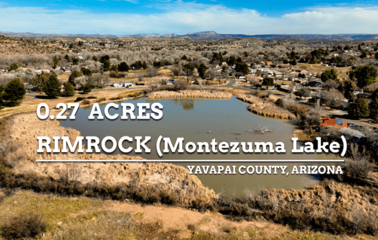 Prime Buildable Acreage in Rimrock (Lake Montezuma)!