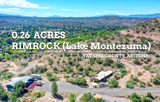 Beautiful Views of Rimrock (Lake Montezuma)!