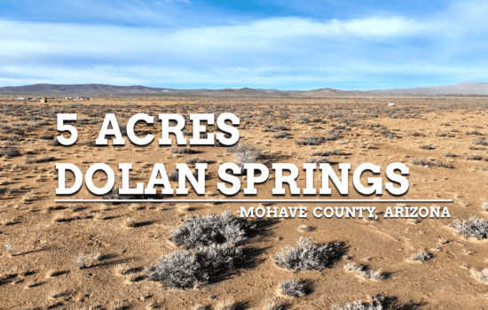 Great Desert Acreage near Cottonwood Rd