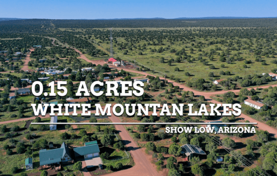 Coveted land in White Mountain Lakes